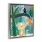 Stupell Industries Jungle Cheetah & Toucan Floating Frame, design by Carla Daly